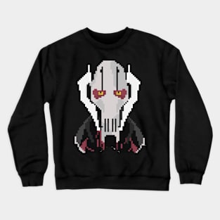 Pixelated General Grievous Headshot Crewneck Sweatshirt